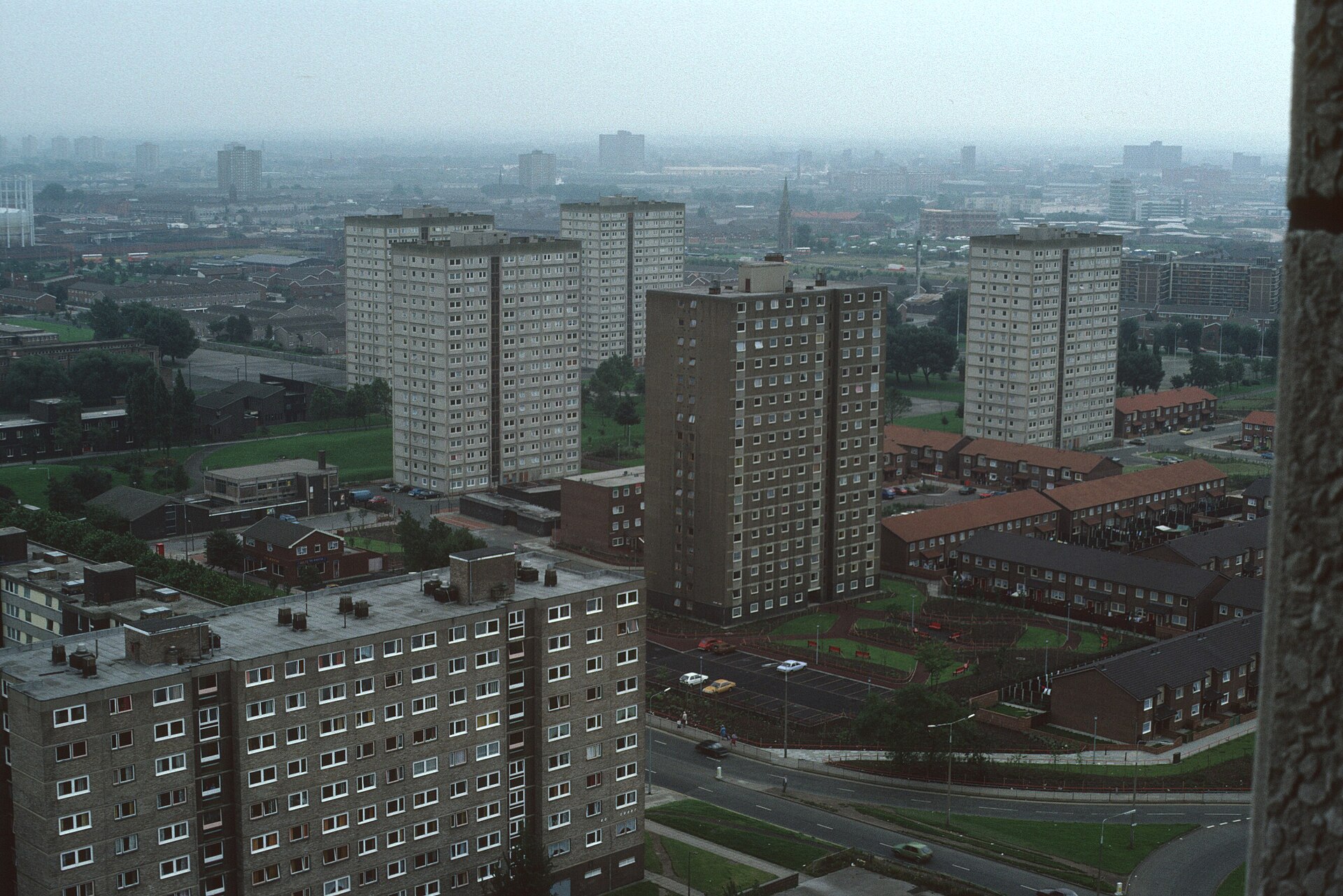 A UK residential tower block